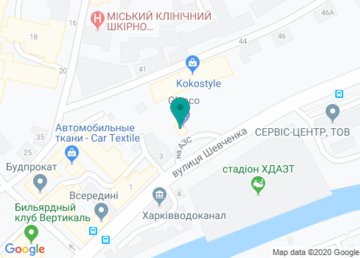 Ювелирная мастерская на Шевченко на карте Ювелирная мастерская на Шевченко на карте