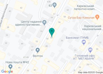 Йога-студия «Shanti» на карте