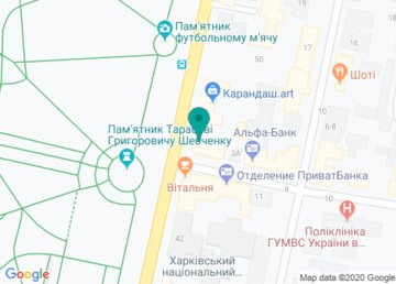 Оформление воздушными шарами «Sharik» на карте Оформление воздушными шарами «Sharik» на карте