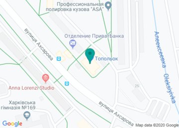 Студия творчества «Тополёк» на карте Студия творчества «Тополёк» на карте