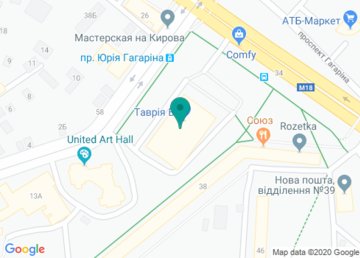 Школа танцевальных искусств «Маюра Данс» на карте