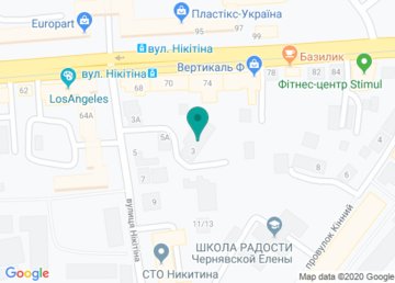 Приемник-распределитель для несовершеннолетних (детей) ГУМВД Украины в Харьковской области на карте Приемник-распределитель для несовершеннолетних (детей) ГУМВД Украины в Харьковской области на карте