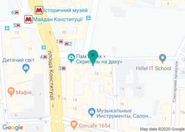 Изготовление печатей «Master Shtamp» на карте