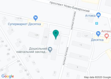 Пиццерия «Bambino» на карте