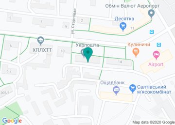 Почтовое отделение связи № 31 (Индекс 61031) на карте Почтовое отделение связи № 31 (Индекс 61031) на карте