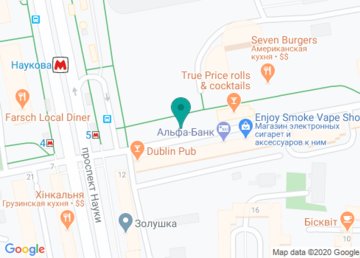 Центр полиграфии «Точка!» Научная на карте