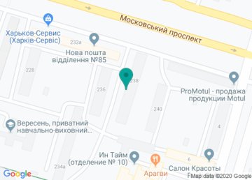 Вывоз строительного мусора «Чистый Харьков» на карте Вывоз строительного мусора «Чистый Харьков» на карте