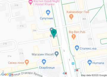 Антикафе «Xbox Cafe» на карте Антикафе «Xbox Cafe» на карте