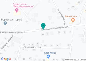 Клиника лечения наркомании и алкоголизма «Реванш» на карте Клиника лечения наркомании и алкоголизма «Реванш» на карте