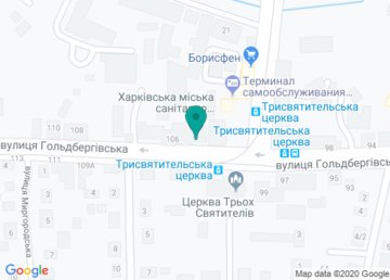 КП «Санэпидсервис» на карте КП «Санэпидсервис» на карте