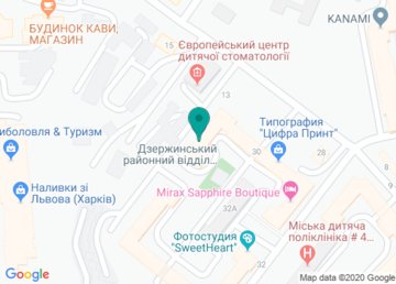 Шевченковское Центральное Отделение Полиции на карте