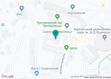 Харьковские тепловые сети, Основянский филиал на карте Харьковские тепловые сети, Основянский филиал на карте