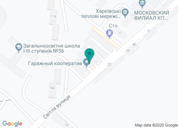 Абонентский зал Московского района (Харьковские тепловые сети) на карте Абонентский зал Московского района (Харьковские тепловые сети) на карте