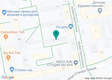 Служба такси «Ваше такси» на карте