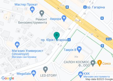 Укрпочта, отделение № 10 (Индекс 61010) на карте Укрпочта, отделение № 10 (Индекс 61010) на карте