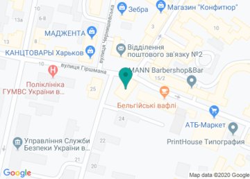 Департамент административных услуг и потребительского рынка Харьковского горсовета на карте