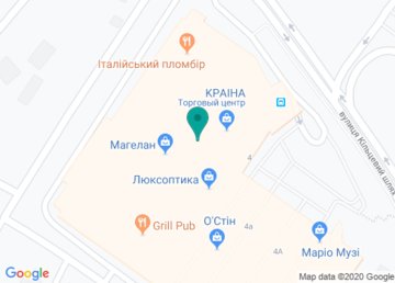 Оптика «Люксоптика» в ТРЦ Магелан на карте Оптика «Люксоптика» в ТРЦ Магелан на карте