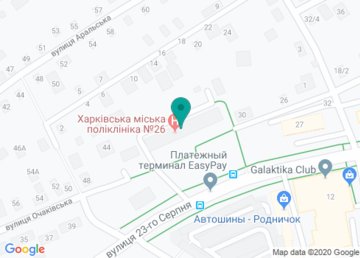 Медицинская лаборатория «РЦЛД», пункт забора материала на карте