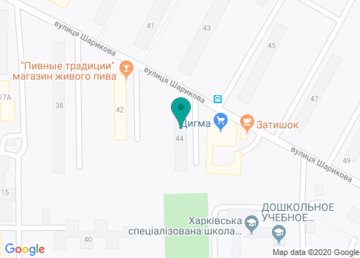 Медицинская лаборатория «РЦЛД», пункт забора материала на карте