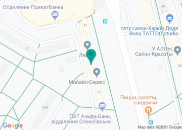 Медицинская лаборатория «Invivo», пункт забора материала на Алексеевке на карте