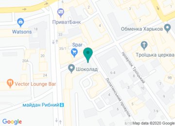 Эндокринологическое поликлиническое отделение КНП «Городская клиническая больница №2» на карте Эндокринологическое поликлиническое отделение КНП «Городская клиническая больница №2» на карте