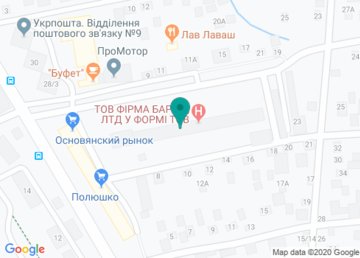 Харьковская городская поликлиника № 25, поликлиническое отделение на карте