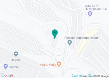 КП «Салтовское трамвайное депо» на карте КП «Салтовское трамвайное депо» на карте