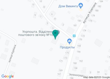 Почтовое отделение связи № 107 (Индекс 61107) на карте