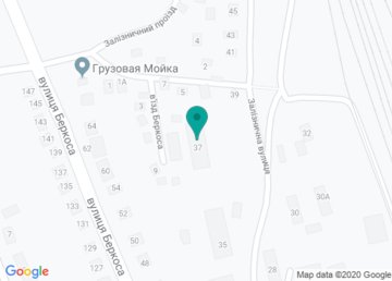 Детская поликлиника детской клинической больницы №19 на карте Детская поликлиника детской клинической больницы №19 на карте