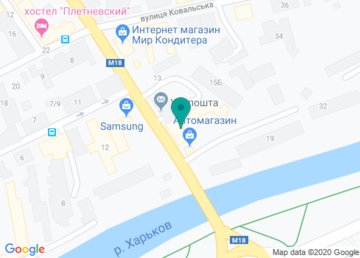 Коммунальное предприятие «Муниципальная компания по обращению с отходами» Харьковского городского совета на карте Коммунальное предприятие «Муниципальная компания по обращению с отходами» Харьковского городского совета на карте