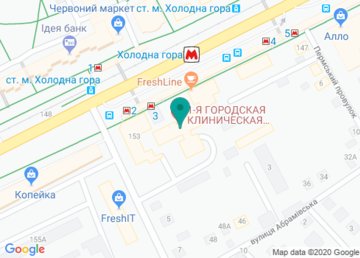 Кабинет УЗИ Ярёменко С. Н. на карте Кабинет УЗИ Ярёменко С. Н. на карте