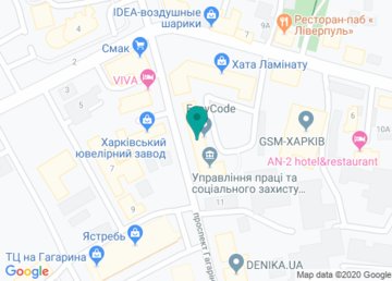 Управление труда и социальной защиты населения Основянского района города Харькова на карте Управление труда и социальной защиты населения Основянского района города Харькова на карте