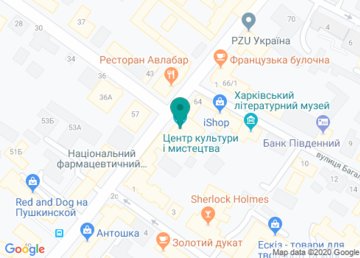 Харьковский областной организационно-методический центр культуры и искусства на карте Харьковский областной организационно-методический центр культуры и искусства на карте