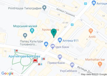 Наркологический центр «Сана» на карте Наркологический центр «Сана» на карте