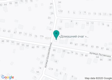 Частный пансионат для престарелых «Домашний Очаг» на карте Частный пансионат для престарелых «Домашний Очаг» на карте