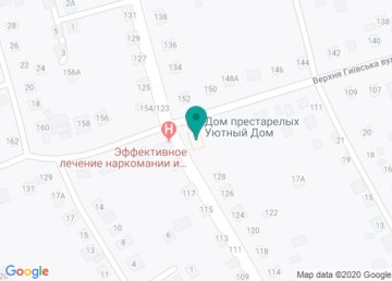 Частный дом престарелых «Уютный дом» на карте Частный дом престарелых «Уютный дом» на карте