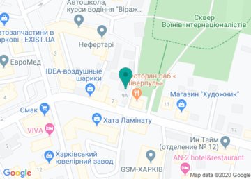 Частный дом престарелых «Опека» на карте Частный дом престарелых «Опека» на карте