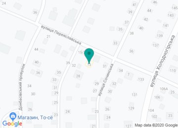 Частный дом престарелых «Оберег» на карте Частный дом престарелых «Оберег» на карте