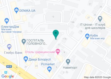 Госпиталь ГУ «ТМО МВД Украины по Харьковской области» на карте Госпиталь ГУ «ТМО МВД Украины по Харьковской области» на карте