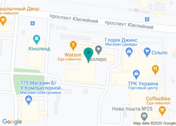 Малибу, фитнес-клуб на Салтовке на карте Малибу, фитнес-клуб на Салтовке на карте