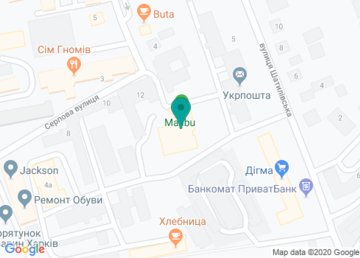 Фитнес-клуб «Малибу» на Серповой на карте Фитнес-клуб «Малибу» на Серповой на карте