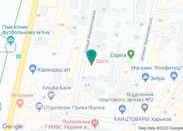 Кафе «Шоти» на Мироносицкой на карте