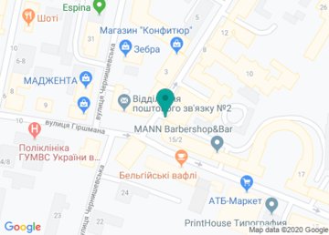 Агенство недвижимости «In Space» на карте Агенство недвижимости «In Space» на карте