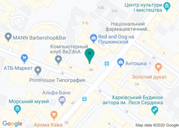 НИИ изучения проблем преступности Национальной академии правовых наук Украины на карте НИИ изучения проблем преступности Национальной академии правовых наук Украины на карте