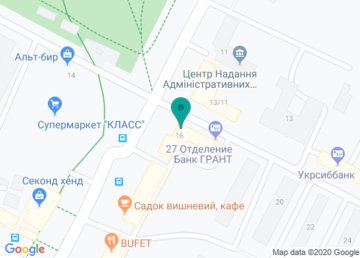 Натяжные потолки «Decor Design» на карте