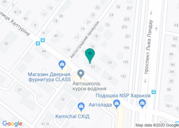 Стоматология на Халтурина на карте