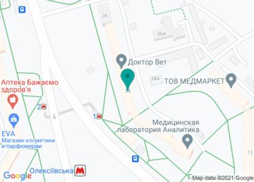 Ветеринарная клиника Доктор Вет на карте Ветеринарная клиника Доктор Вет на карте