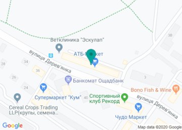 Магазин № 951 «АТБ-Маркет» на карте Магазин № 951 «АТБ-Маркет» на карте