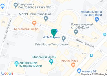 Магазин № 1105 «АТБ-Маркет» на карте