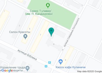 Детское отделение стоматологической поликлиники №5 на карте Детское отделение стоматологической поликлиники №5 на карте